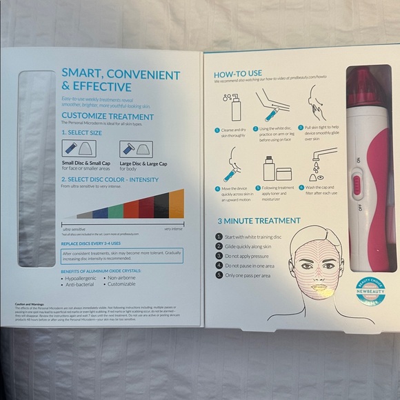 PMD Personal Microderm Device - Pink - Picture 4 of 4